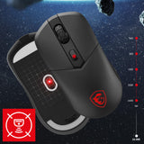 msi Versa 300 W 8K Gaming Mouse, 26000 DPI, 8000Hz Polling Rate, 60M+ Clicks, OMRON Optical Switch, Optical Sensor, Ergonomic Ambitextrous Hand Design, RGB Light