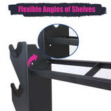 Dumbbell Rack Dumbbell Storage Rack Weight Organizer RacK Free weight dumbbell rack Home gym Organizer Tamisom