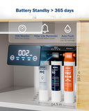 Frizzlife M800 Non-Electric Tankless Reverse Osmosis Water Filter, up to 900GPD Alkaline Mineralized RO Water Filtration System, Huge Filter with Auto Flush, NSF/ANSI 58&372, 4:1 Pure to Drain