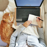 Foldable Lap Desk for Laptops and Notebooks, Anti-Slip Cushion Khaki