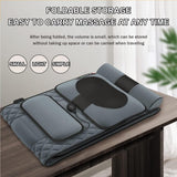 Full Body Heating Massage Mattress with 9 Modes, Lumbar Hot Compress Mat for Pain Relief, Foldable Heating Cushion for Relaxation and Comfort
