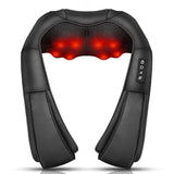 Neck Massager with Heat, Shiatsu Massager for Neck, Back, Shoulder, Foot and Leg, Deep Tissue 3D iKristin