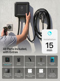 EVIQO Level 2 EV Charger J1772 40A NEMA 14-50 - 240V Wall Charging Station