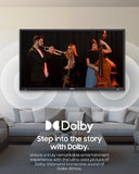 SYLVOX Outdoor TV, 65'' QLED Smart TV, IP55 Waterproof, Dolby Atmos HDR 10, Voice Remote SYLVOX