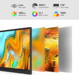 MNN 14" 1200p USB-C HDMI HDR Portable Monitor