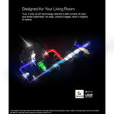 Epson EpiqVision Ultra LS650 Ultra Short Throw 3-Chip 3LCD Smart Streaming Laser Projector, 4K PRO-UHD, HDR, 3,600 Lumens, up to 120"