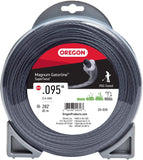 Oregon Magnum Gatorline 095 Trimmer Line Heavy Duty, Professional Twisted Weed Wacker String for Gas and Electric Grass Trimmer and Brushcutters, Fits Most Standard Models .095" x 282-Foot (20-020)