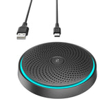 USB Conference Microphone for Gaming, Skype, Zoom - 360 Omnidirectional Condenser PC Mic WISE TIGER