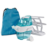 Saline Nasal Rinse Kit with 1 Nose Cleaner, 20 Salt Pods, Sky Blue Travel Bag Navage