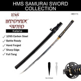 Hand Forged 1095 Carbon Steel Imperial Dragon Katana Full Tang Sword