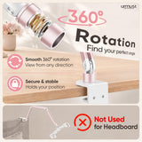 Urmust Portable Monitor Stand up to 18.5", iPad Stand for Desk, Pink