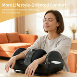 TISSCARE Foot Massager for Neuropathy: Shiatsu Feet Massager with Heat for Plantar Fasciitis, Pain Relief, Circulation, Deep Kneading Relaxation Gift for Women Men