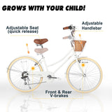 Glerc 26 Inch 6-Speed Girls Bike for Over 12 Years Old Kids