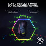 Razer Basilisk V3 Pro Customizable Wireless Gaming Mouse: Fast Optical Switches Gen-3 - HyperScroll Tilt Wheel