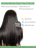 MLIP Human Hair Bundles Straight, Raw Virgin Indian Hair, Full & Natural