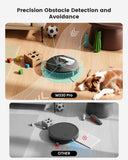 Lefant LiDAR Robot Vacuum and Mop, Smart Mapping and Obstacle Avoidance, Tangle-Free Pet Hair, 2.4G/5G WiFi App Control, Slim Design for Wider Coverage, Carpet Detection, M330 Pro