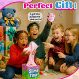 WATERELF Butter Easter Eggs Scented Slime for Girls 10-12, Easter Basket Stuffers Big Slime for Kids Boys Party Favor Stress Relief, Special Toys for Birthday Present - 5.29 Oz - BS002-Yogurt Bowl