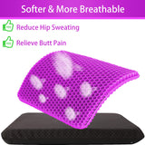 KYSMOTIC Gel Seat Cushion for Long Sitting (Large & Thick), Soft & Breathable