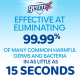 Germ-X Original Hand Sanitizer, 8 Fl Oz (Pack of 12), Less Drying Moisturizing Gel with Vitamin E, No Rinse Formula, Pump Bottle