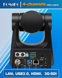FoMaKo PTZ Camera HDMI, AI Auto-Tracking Gen 3, 20x Optical Zoom
