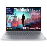 ThinkBook 16 Gen 8 Business AI PC Laptop Computer, 16" FHD+, Intel 16-Core Ultra 7 255H
