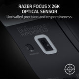 Razer DeathAdder V3 HyperSpeed Wireless Gaming Mouse: 55g Lightweight - USB C Charging - Up to 100 Hr Battery