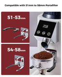 Tuni G1 Conical Burr Coffee Grinder, 48 Grind Settings Anti-static Burr Mill, Precision Electronic Timer and LED Touchscreen
