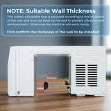 U-Shaped Window Air Conditioner, 12,000 BTU Window AC Unit Cools Up to 550 Sq. Ft for Bedroom/Small Room, Saddle AC Unit with Full Window View, Quiet & Energy Saving, Installation Kit Included