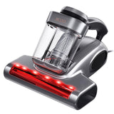 JIGOO J300 Pro Matture Vacuum Cleaner with 14Kpa 550W Powerful Suction, Infrared, UV & Heating Tech for Deep Cleaning, Anti-Allergen Bed Vacuum with Dust Sensor & Plant Fragrance for Bed, Sofa, Crib.