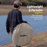 Thallike Upgrade Pop Up Privacy Shower Tent, Portable Camping Shower Tent, Camping Toilet Changing Room with Rain Shelter & Extended Floor Mat