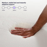 Purple Plus California King Mattress - 11" GelFlex Grid, Premium Comfort Foam, Better Than Memory Foam, Temperature Neutral, Responsive, Breathable, Pressure Relief, Made in USA