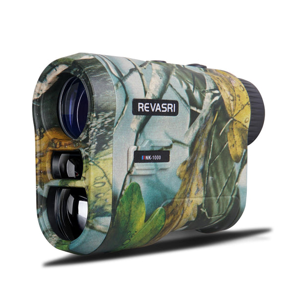 Hunting Laser Rangefinder with Rechargeable Battery 1000 Yards Hunting Range Finder with Target Acquisition REVASRI