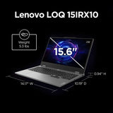 Legion LOQ AI-Powered Gaming Laptop - Intel Core i7-13650HX - 15.6" FHD IPS Display