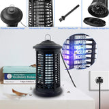 Electric Bug Zapper Indoor/Outdoor, 4200V High Powered Mosquito Zappers Killer, Waterproof Insect Fly Swatter Zapper Dickinda