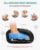 Medcursor Foot Massager Machine with Heat, Rolling, Deep Kneading, Shiatsu Foot Massager for Delivers Pain Relief, Tired, Plantar Fasciitis, Gift for Women Mom Men Fits Up to 13"
