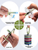 pullther fishing Fishing Tools Kit- Fishing Line Spooler,Tippet Holder,Fishing Scissors,Spinning Reels Spool Belt