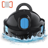 Y10 Cordless Robotic Pool Cleaner, Automatic Pool Vacuum - 90 Mins Runtime, Powerful Suction, Self-Parking, Lightweight for Above/Inground Pools Up to 65ft/1100 Sq.Ft (Coal)
