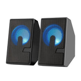 NJJOWRQ Computer Speaker Surround Sound System Speakers Gaming Deep Bass Wired for Laptop PC Theater TV