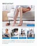 RENPHO Leg Massager for Circulation and Pain Relief FSA with Smart Pressure Sensor, Air Compression Calf Massager for Relieve Fatigue, Birthday Gift for Mom and Dad, HSA Foot Massage