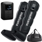 Medisana Leg Compression Massager for Circulation & Pain Relief, Cordless Air Compression Boots with Customizable Modes, Intensities, Timer, Professional Leg Massager for Athletes Christmas Gifts