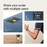 WITHINGS Body Smart - Accurate Scale for Body Weight and Fat Percentage, Body Composition Wi-Fi and Bluetooth Weight Scale, Baby Weight Scale, Smart Scale Apple Health Compatible, Bathroom Scale
