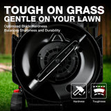 PowerSmart Corded Electric Lawn Mower 14-Inch 12.5AMP with Adjustable Handle Height, 6 Cutting Heights from 1" to 3" & 10-Gallon Collection Bag 2026 Version