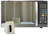 Emerson MWG1191SB 1.1 Cu. Ft. Microwave with Built-In Grill Function, 1100W Power, Stainless Steel, LED Timer Display, 11 Power Levels, 9 Preset Cooking Options, Removable Glass Turntable, Child Lock
