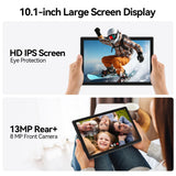 Android 13 Tablet 2024 Latest 10 inch Octa-Core Tablet, 128GB ROM+16GB RAM (8+8 Virtual)+1TB Expand, 5G WiFi kimlok