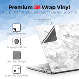Laptop Skin Compatible with Asus ROG Zephyrus G14 (2025) - Viper Snow - Premium 3M Vinyl Protective Wrap Decal Cover - Easy to Apply | Crafted in the USA by MightySkins