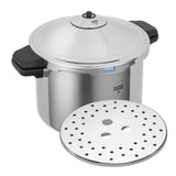 Hotel Stainless Steel Pressure Cooker with Side Grips, 12 Litre / 28 cm KUHN RIKON