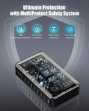 1000W USB C Charger Block,10-Port USB C GaN Multiple Port Charging Station