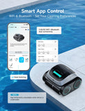 (2026 Upgrade) WYBOT C1 Cordless Robotic Pool Cleaner, 4-in-1 Pool Vacuum for Inground Pools & Above Ground Pool Up to 150 Mins Runtime, Power Suction with Smart Navigation & APP Control, Lake Green
