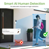 ZHXINSD 4MP Wireless Video Doorbell Camera