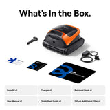 Beatbot Sora 30 Pool Vacuum Robot, 4-in-1 Cleaner with Shallow-Area Cleaning, 6800GPH Power, Smart Surface Parking, 5L Capacity for Above & In-Ground Pools Up to 3229 sq. ft, Vibrant Orange